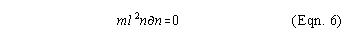 m l^2 n dn = 0